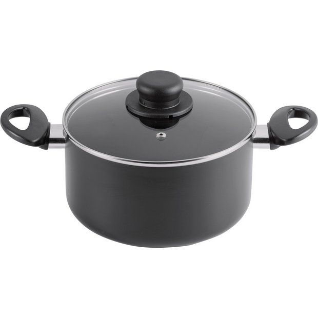 Buy HOME 20cm Aluminium Casserole Pot at Argos.co.uk Your Online Shop