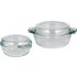 Argos Home 2 Piece Glass Casserole Dish Set