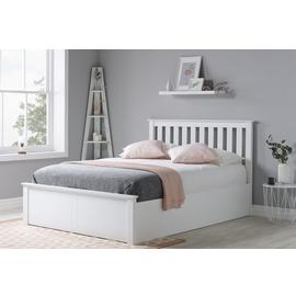 Birlea Phoenix Kingsize End Lift Ottoman Bed - White