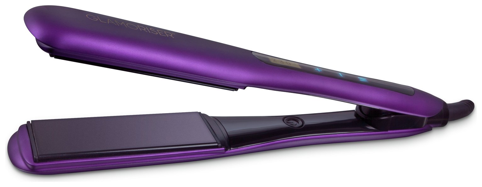 glamoriser hair straighteners argos