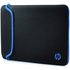 HP 11.6 Inch Reversible Laptop Sleeve - Blue & Black