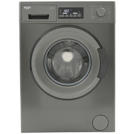 Bush WMDFXINX 8KG 1400 Spin Washing Machine - Dark Inox
