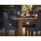 Argos Home Miami Curve Extending Table & 4 Charcoal Chairs