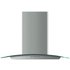 Bush BGH60SS 60cm Glass Cooker Hood - Stainless Steel