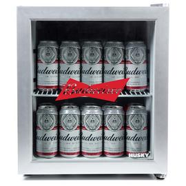 Husky Budweiser 46 Litre Drinks Cooler - Silver