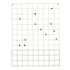 Argos Home Metal Notice Board with Pegs - White