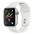 Apple Watch S4 GPS 40mm - Silver Aluminum / White Band