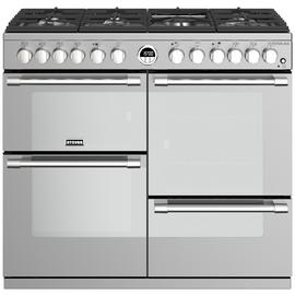 Stoves Sterling S1000DF Dual Fuel Range Cooker - S/Steel