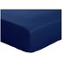 Argos Home Navy Cotton Rich Fitted Sheet - Single