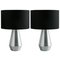 Habitat Maya Pair of Touch Table Lamps - Black