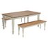 Argos Home Woodbury Dining Table & 2 Benches
