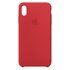 Apple iPhone Xs Max Silicone Phone CaseRed