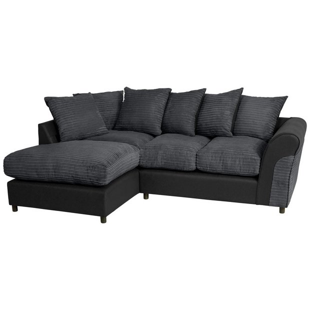 Grey chesterfield on sale sofa argos