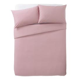 Habitat Cotton Rich 180 TC Plain Bedding Set