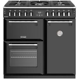 Stoves Richmond S900DF Dual Fuel Range Cooker - Black