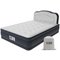 Yawn Luxury Raised Air Bed With Headboard - Double