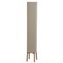 Argos Home Dacol Wooden Column Linen Effect Floor Lamp