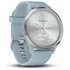 Garmin Vivomove HR Smart Watch - Silver and Seafoam Blue