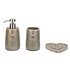 Argos Home Hearts Bathroom Accessory Set - Grey