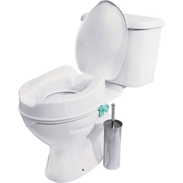 Buy Raised Toilet Seat with Lid at Argos.co.uk - Your Online Shop for