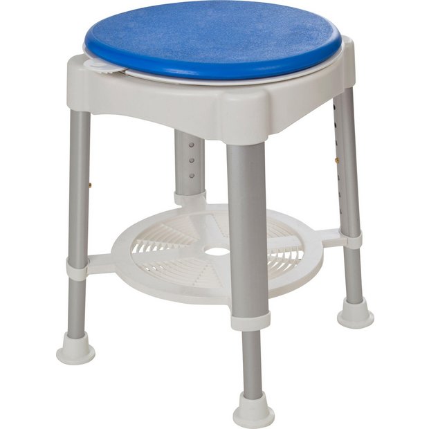 Buy Round Shower Stool - Rotating Seat at Argos.co.uk - Your Online