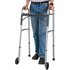 Folding Walking Frame with Wheels - Height Adjustable