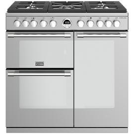 Stoves Sterling S900DF Dual Fuel Range Cooker - S/Steel