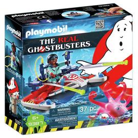 Playmobil 9387 Ghostbusters Zeddemore with Aqua Scooter/t