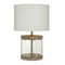 Argos Home Coastal Wood & Glass Table Lamp
