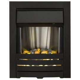 Adam Helios 2kW Electric Inset Fire - Black