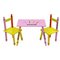 Kiddi Style Pink Crayon Table & Chair Set