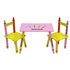 Kiddi Style Pink Crayon Table & Chair Set