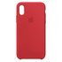 Apple iPhone Xs Silicone Phone CaseRed