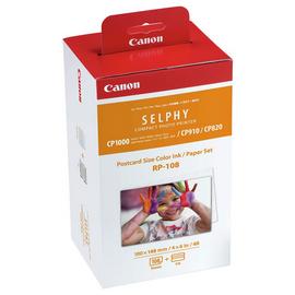 Canon Selphy RP-108 Photo Paper Ink Cartridge - Colour