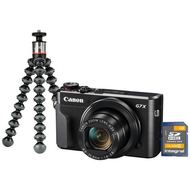 Buy Canon G7X MKII Vlogger Kit | Compact digital cameras | Argos