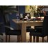 Argos Home Miami Curve Extending Table & 4 Black Chairs