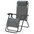 Argos Home Set of 2 Zero Gravity Metal Sun Loungers - Grey