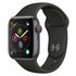 Apple Watch S4 Cell 40mm - Grey Alu / Black Sport Band 