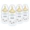 NUK FC 150ml Bottle with Latex Teat - 4 Pack