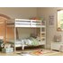 Argos Home Josie Shorty Bunk Bed and 2 Kids Mattresses -Grey