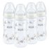 NUK FC 300ml 0 to 6 Months Bottles - 4 Pack