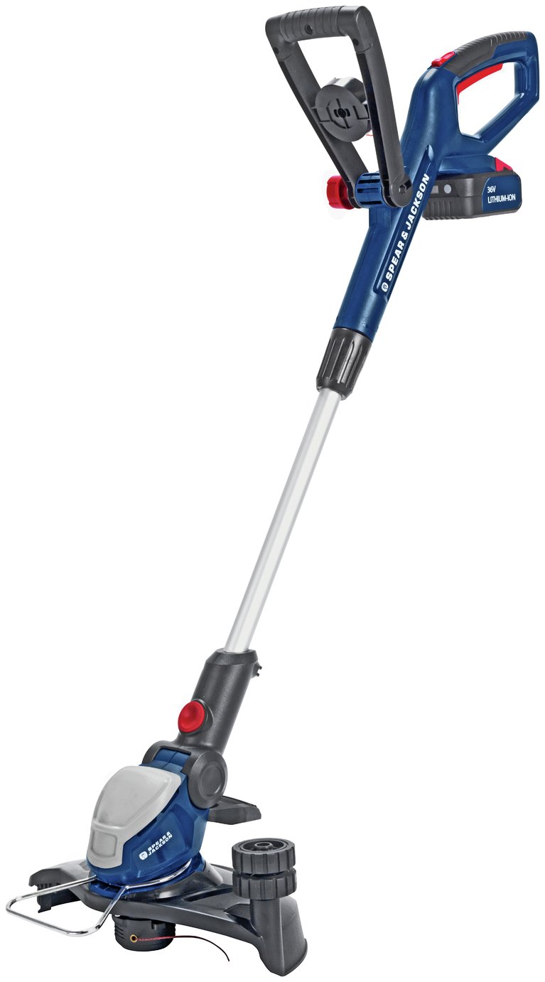 argos cordless strimmer