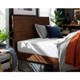 Habitat Cotton Rich Plain Fitted Sheet