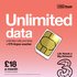  Three Unlimited data, Minutes & Texts 12 Month SIM Card