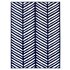 Herringbone Rug - 120x170cm - Navy