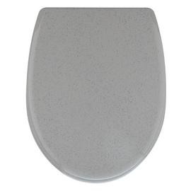 Argos Home Thermoplastic Toilet Seat - Grey