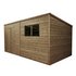 Mercia Wooden 14 x 6ft Shiplap Pressure Treated Pent Shed