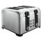 Russell Hobbs Worcester 4 Slice Toaster - Stainless Steel