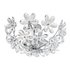 Argos Home Agnes Clear Floral Ceiling Uplighter