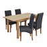 Habitat Clifton Oak Extending Dining Table & 4 Chairs